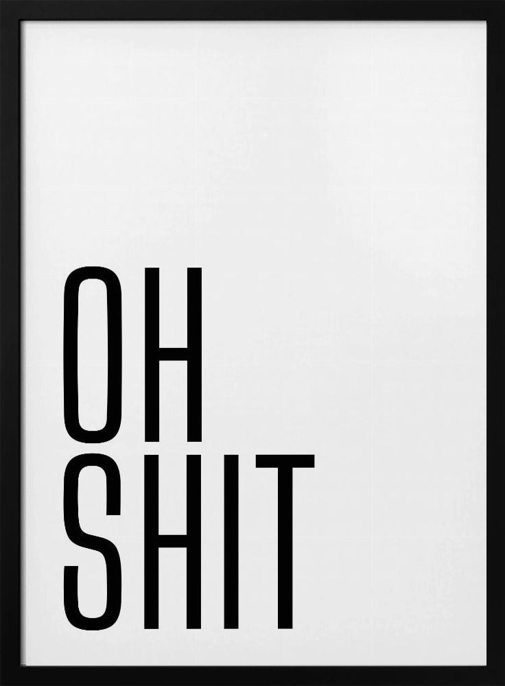 Mutiger Ausdruck | Poster