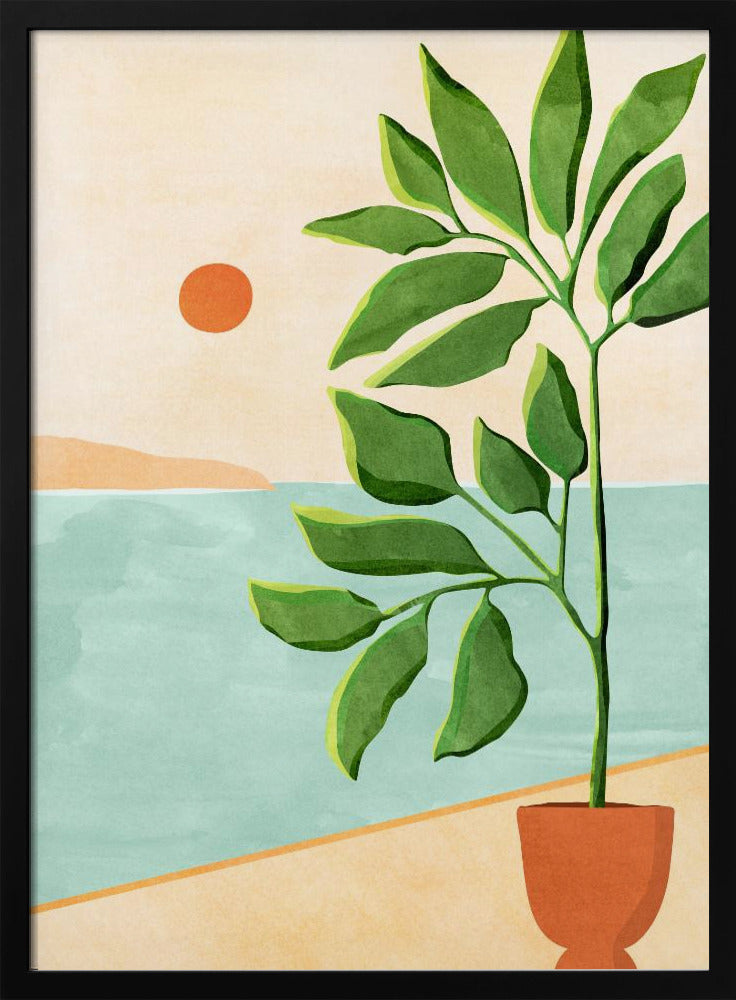 Flucht an die Küste | Poster