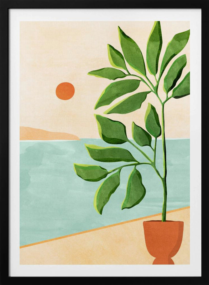 Flucht an die Küste | Poster