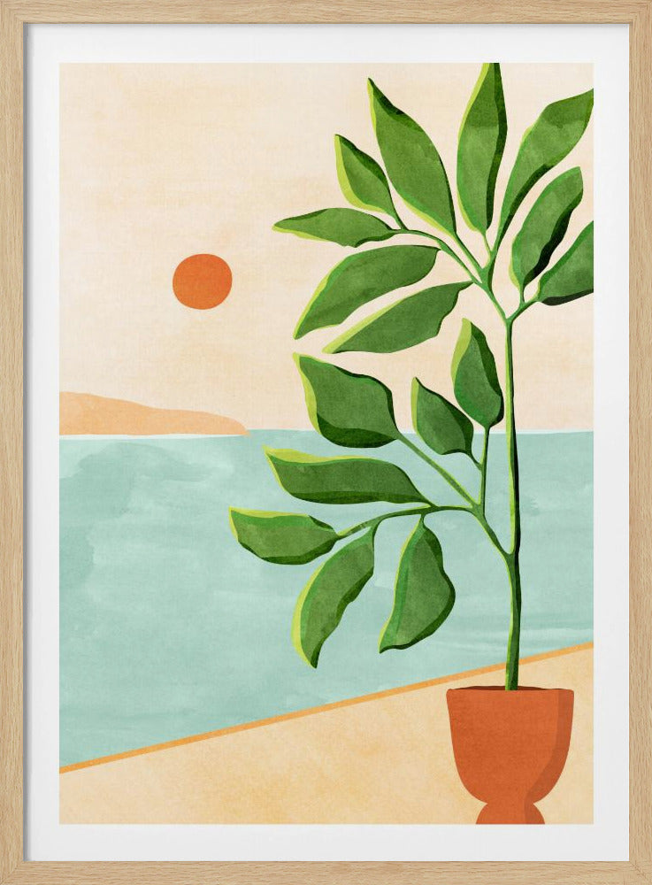 Flucht an die Küste | Poster