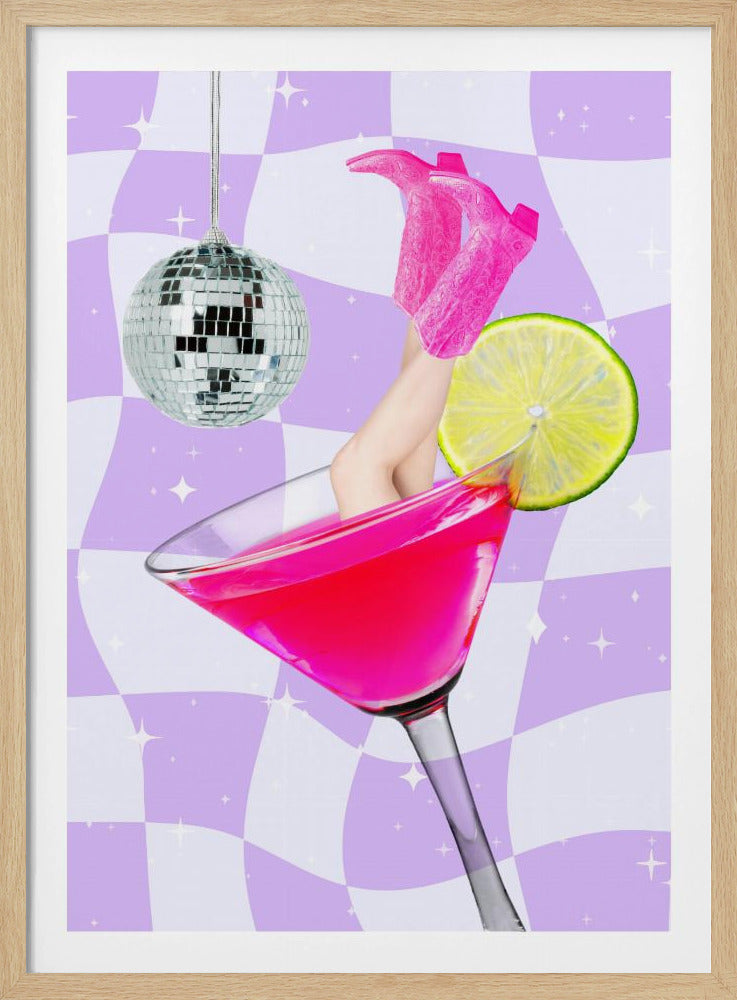Disco-Drink-Genuss | Poster