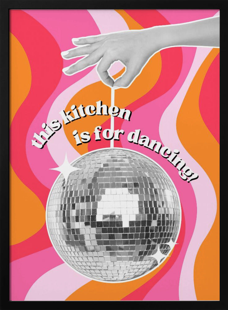 Disco-Küchenstimmung | Poster