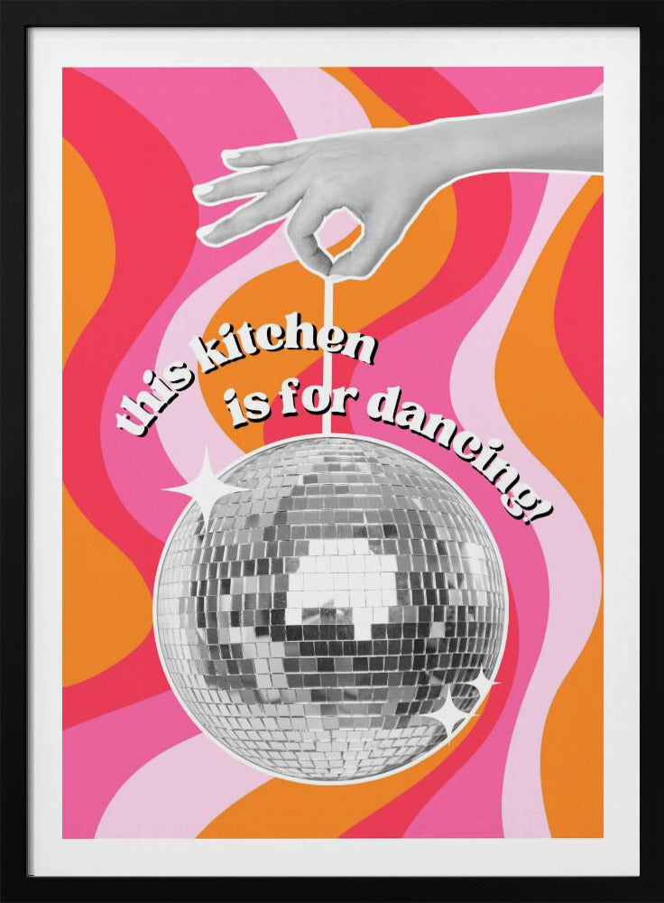 Disco-Küchenstimmung | Poster