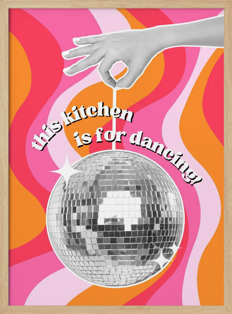 Disco-Küchenstimmung | Poster