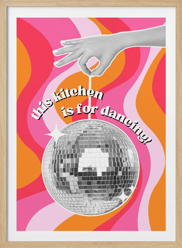 Disco-Küchenstimmung | Poster