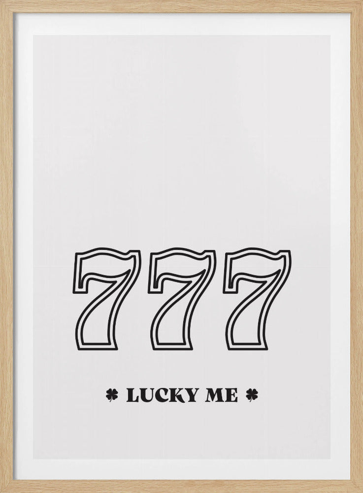 Dreifache Sieben Glück | Poster