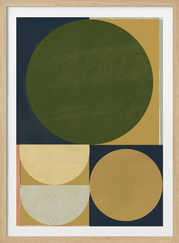 Zeitgenössische Geometrie 1 | Poster
