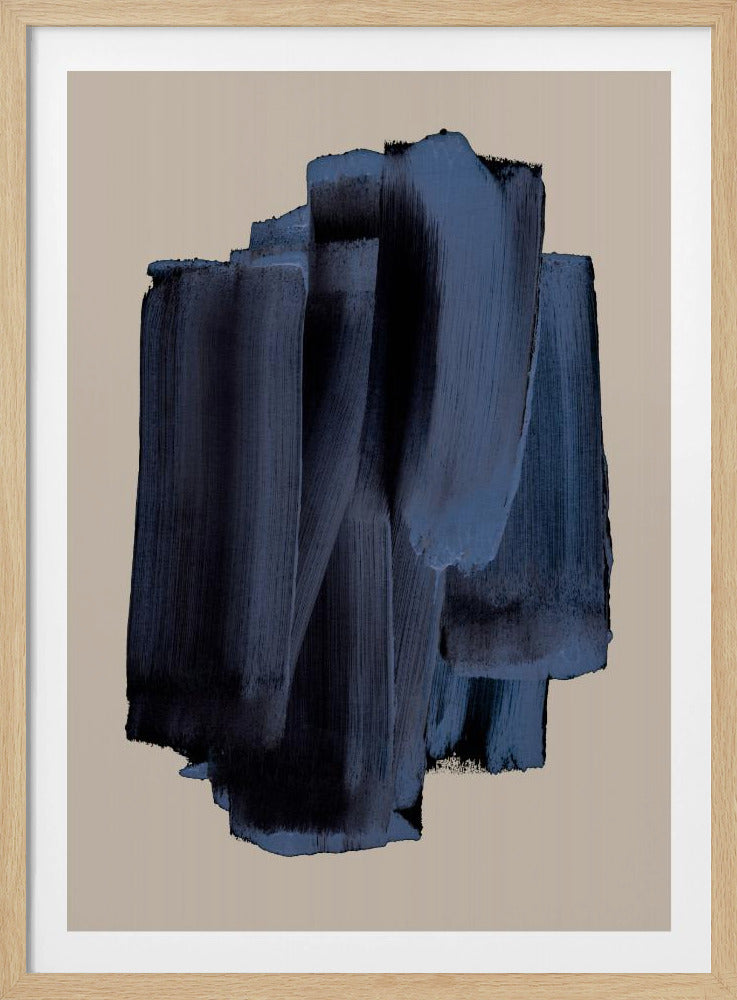 Abstrakte Pinselstriche 58 | Poster