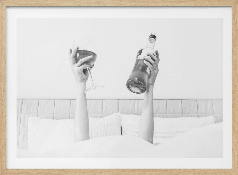 Aperol im Bett Horizontal | Poster