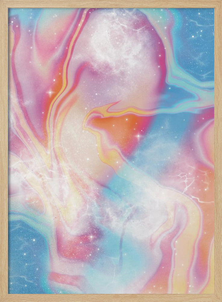 Vintage Pastell Raum | Poster