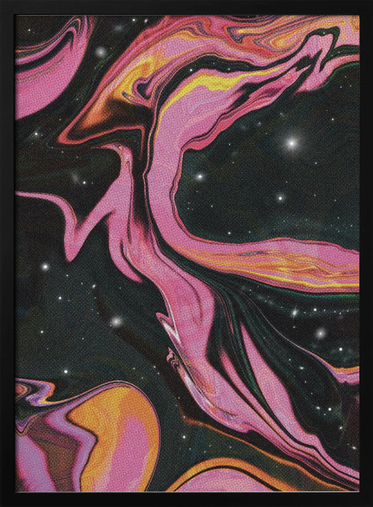 Rosa Wirbelnebel | Poster