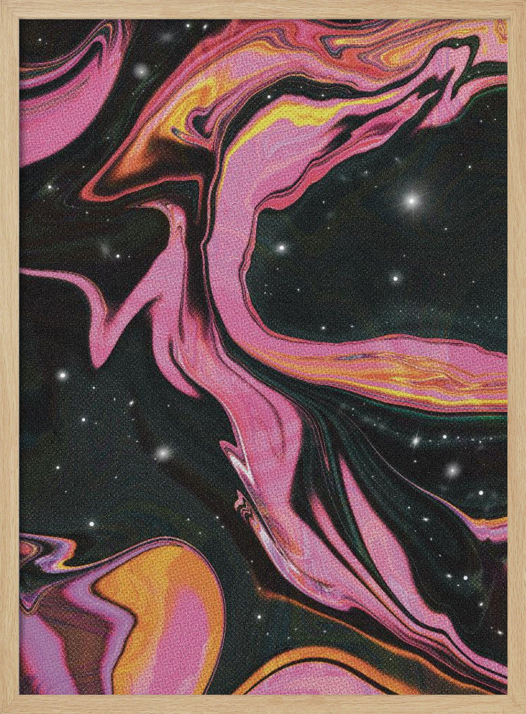 Rosa Wirbelnebel | Poster