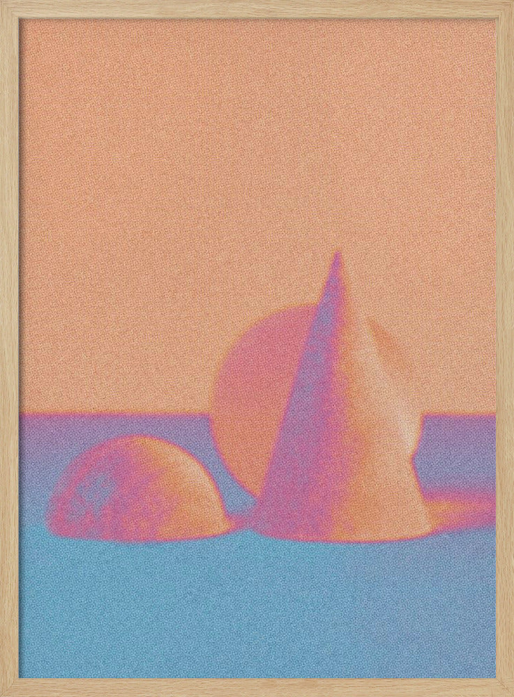 Holzblöcke | Poster