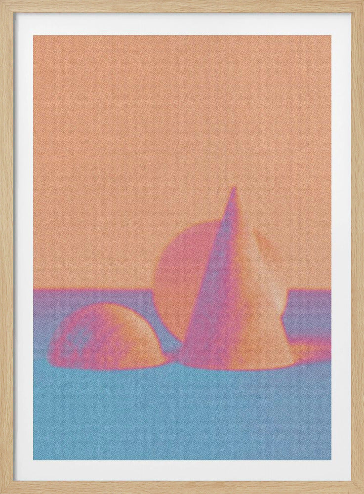 Holzblöcke | Poster