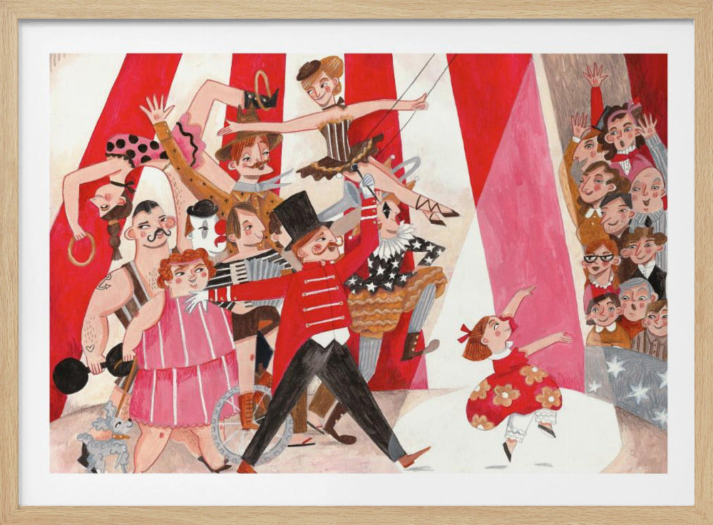 Zirkus in der Stadt | Poster