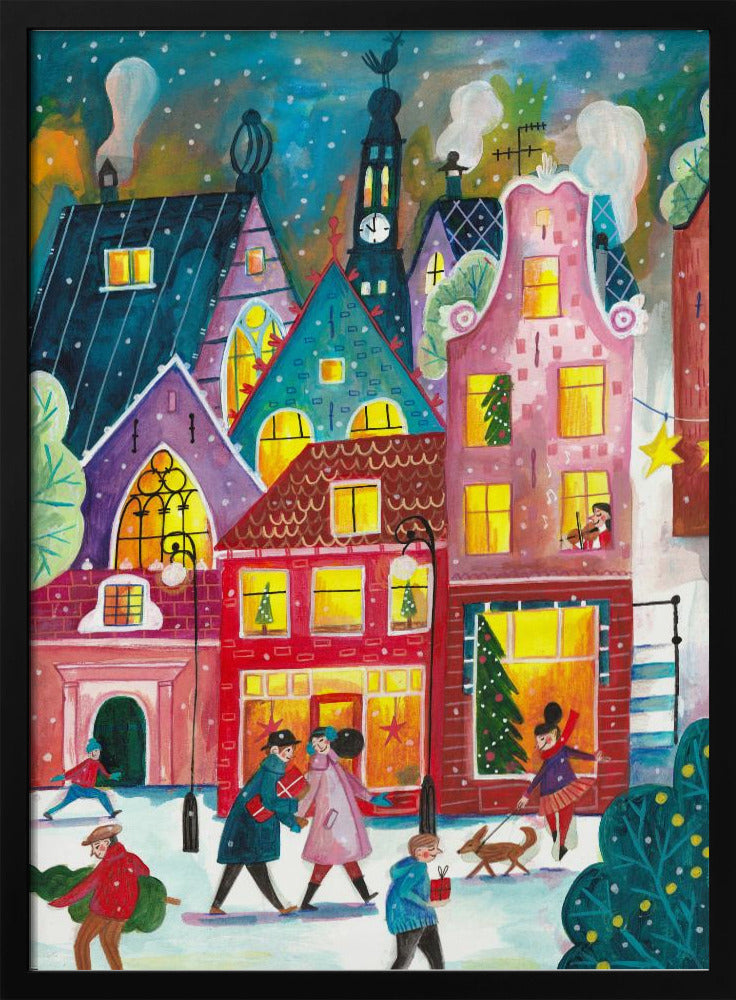 Weihnachten in Amsterdam | Poster