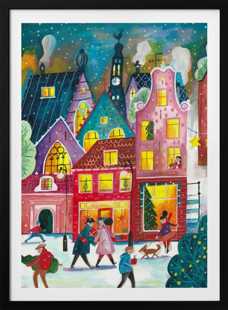Weihnachten in Amsterdam | Poster