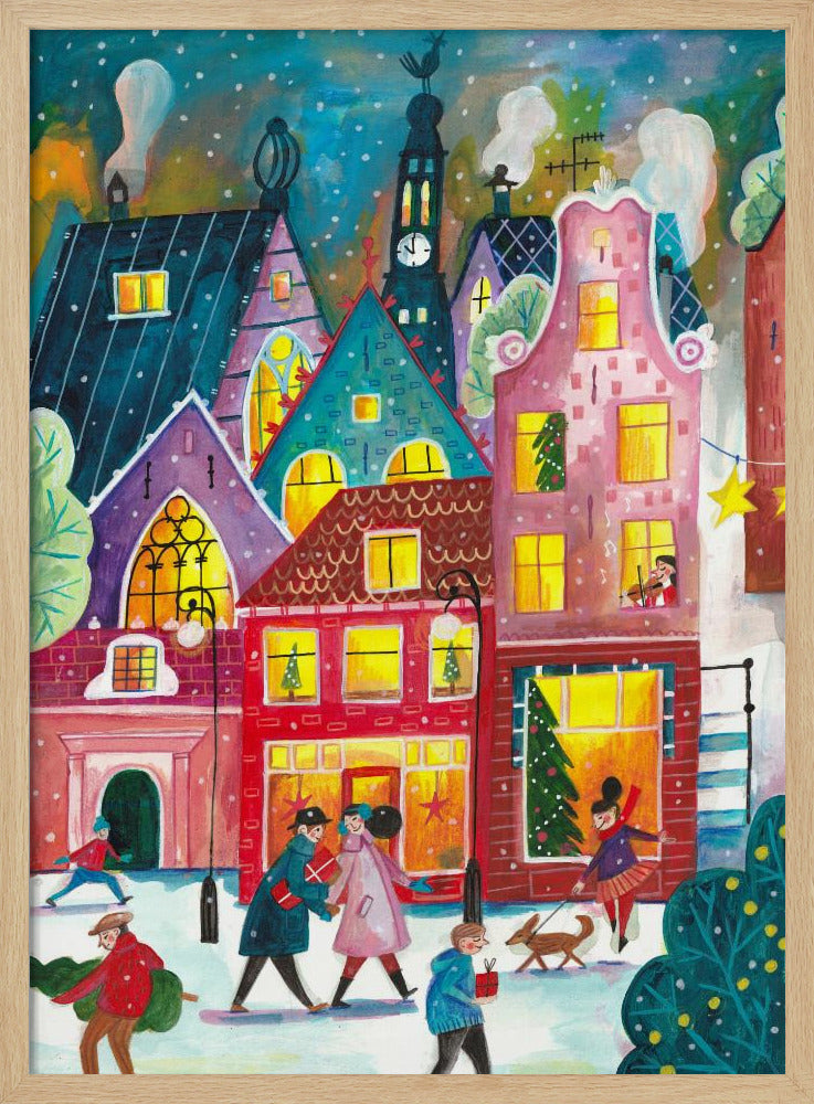 Weihnachten in Amsterdam | Poster