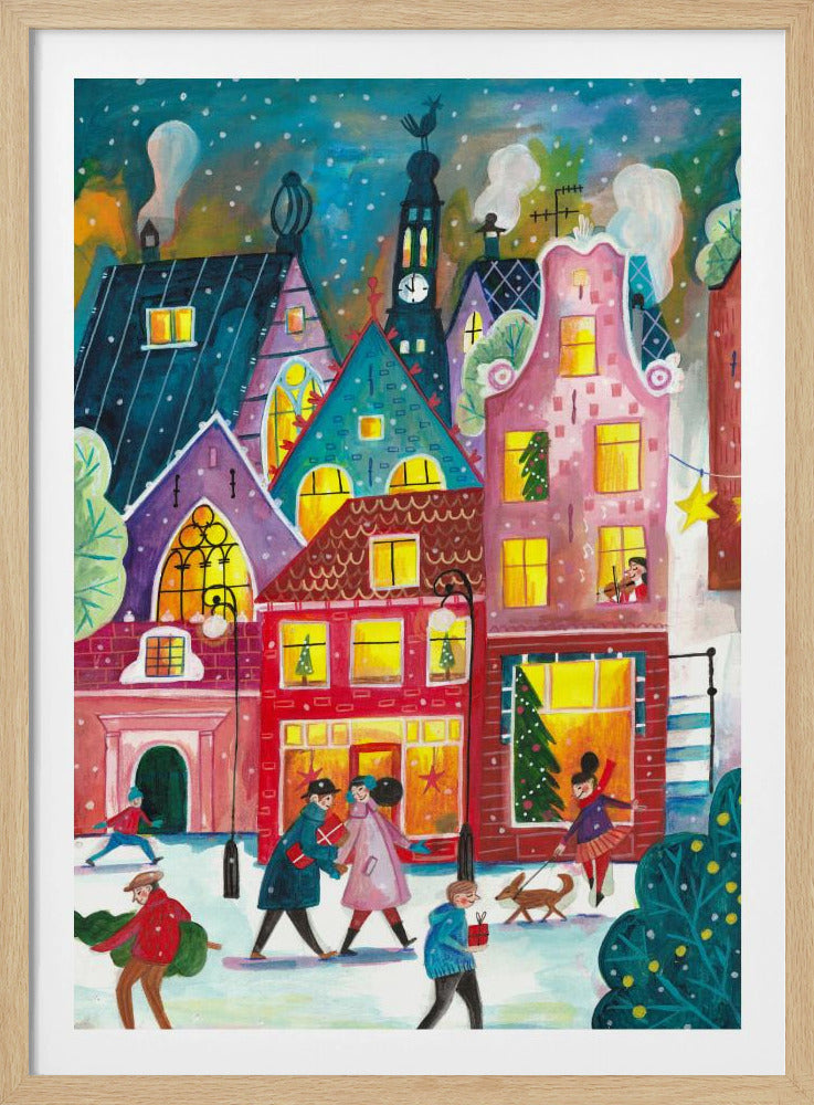 Weihnachten in Amsterdam | Poster