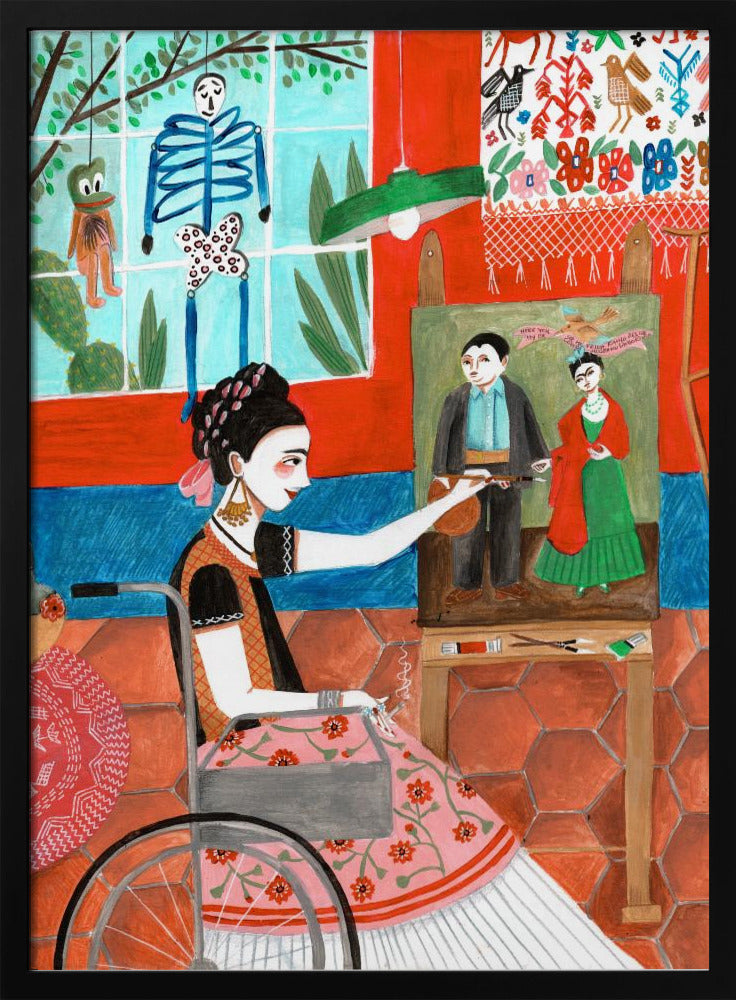 Frida im blauen Haus | Poster