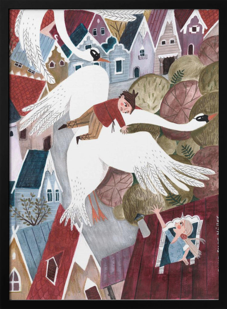 Die zauberhaften Wildgänse | Poster