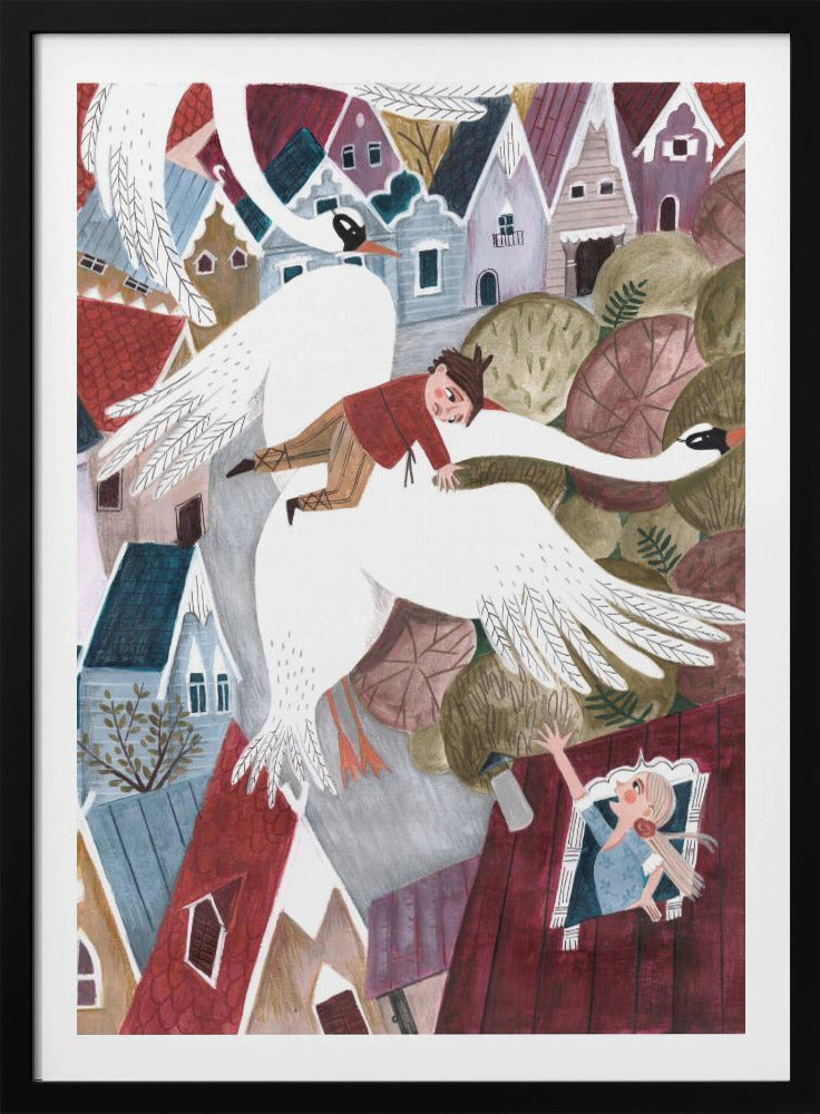 Die zauberhaften Wildgänse | Poster