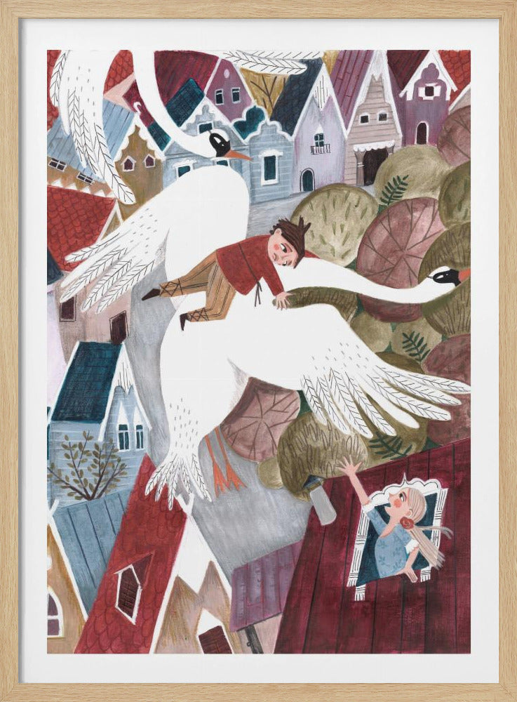 Die zauberhaften Wildgänse | Poster