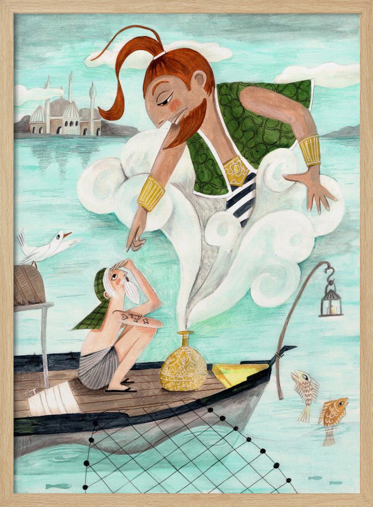 Der Fischer und der Dschinn | Poster