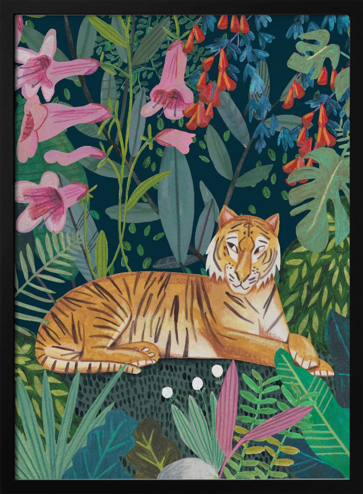 Tiger im Dschungel | Poster
