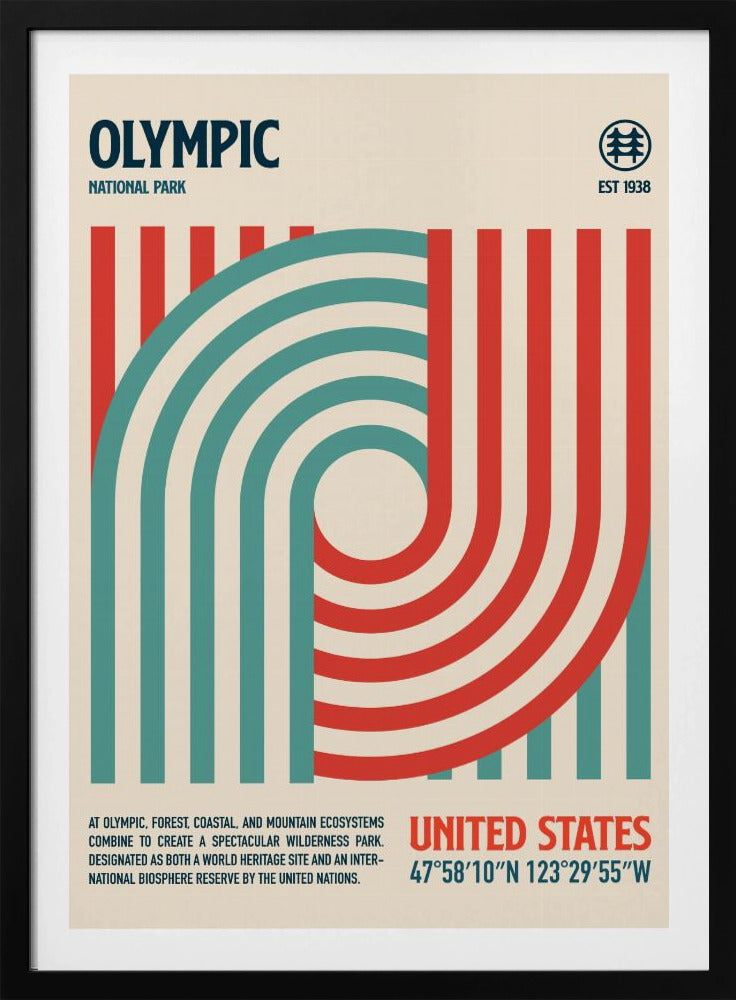 Olympic Nationalpark Reiseposter | Poster