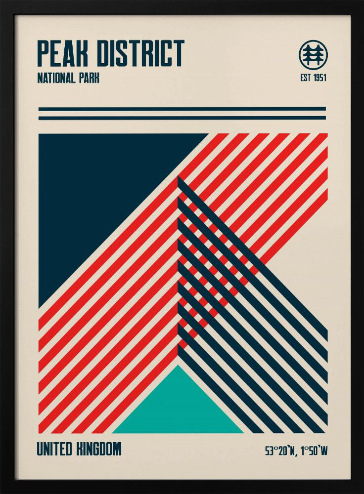 Peak District Nationalpark Reiseposter | Poster