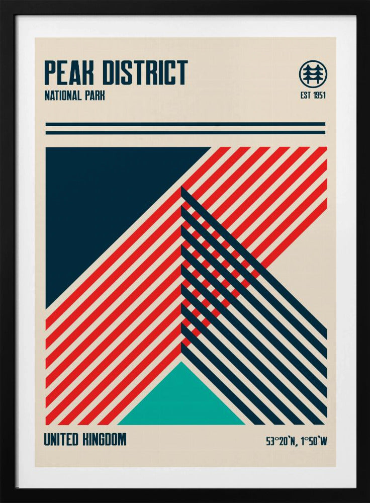 Peak District Nationalpark Reiseposter | Poster