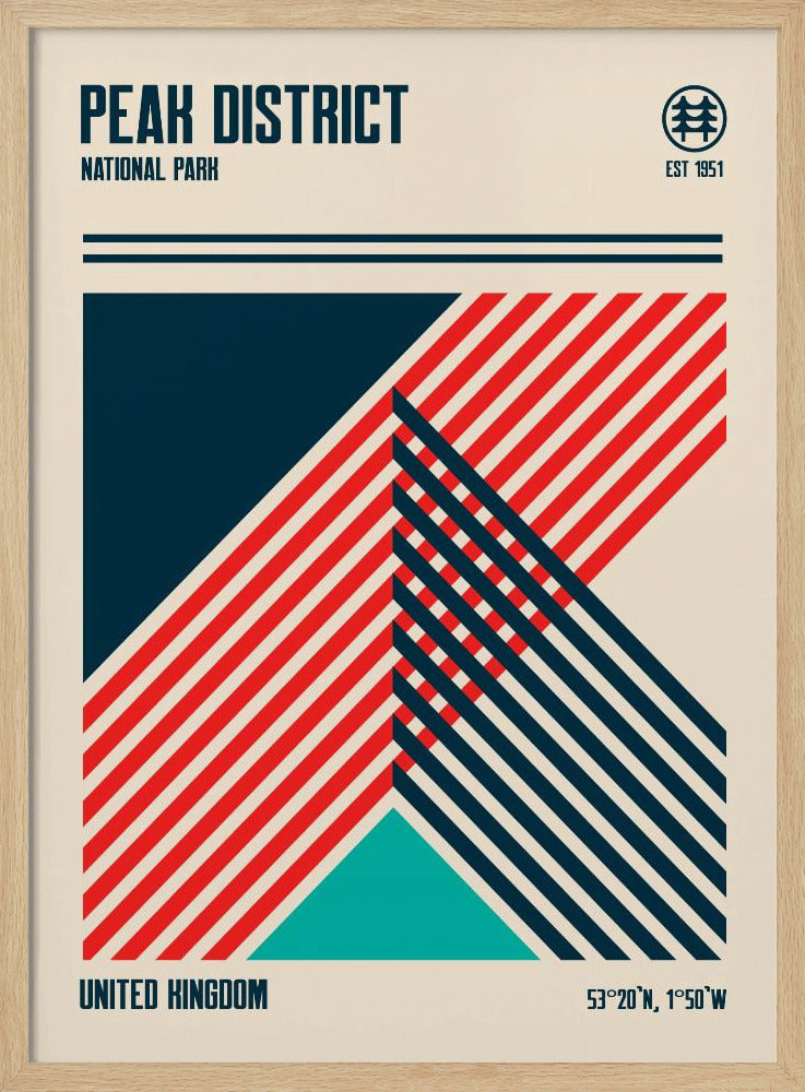 Peak District Nationalpark Reiseposter | Poster