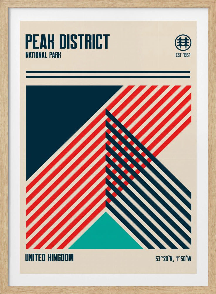 Peak District Nationalpark Reiseposter | Poster