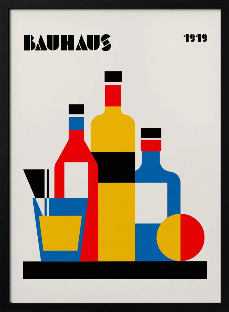 Bauhaus Weindruck | Poster