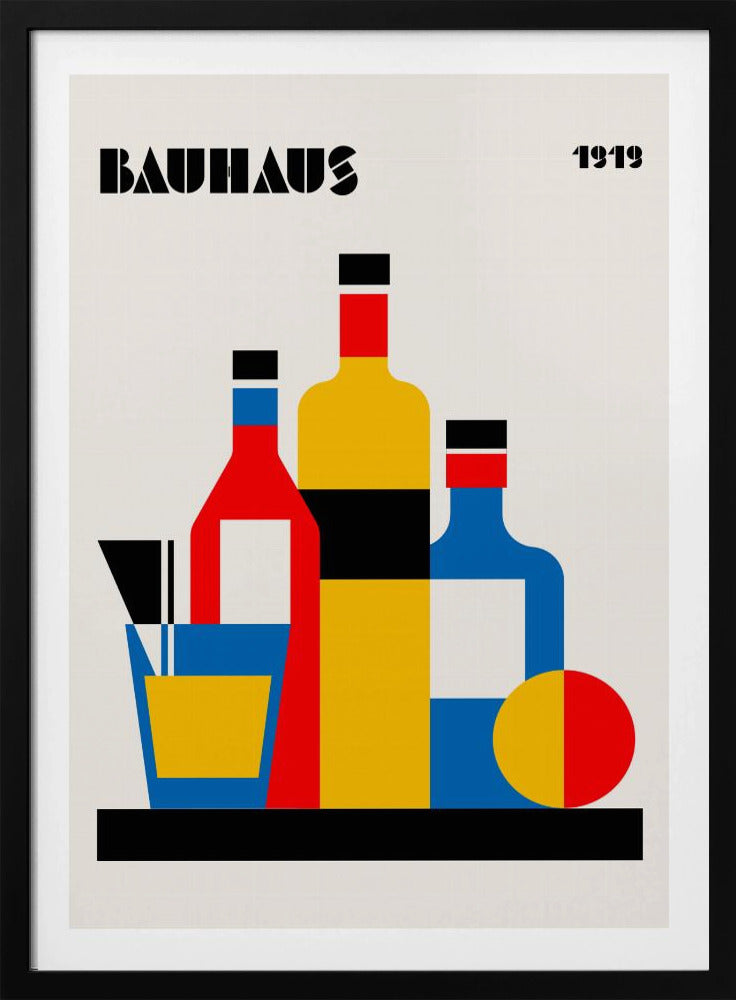 Bauhaus Weindruck | Poster