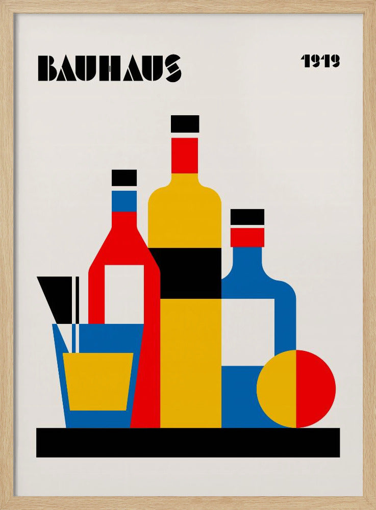 Bauhaus Weindruck | Poster