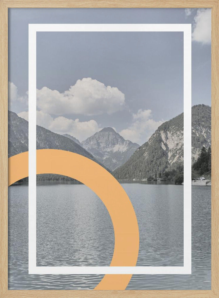 Geometrische Ruhe | Poster
