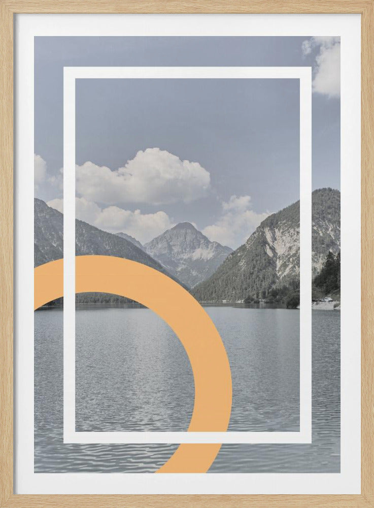 Geometrische Ruhe | Poster