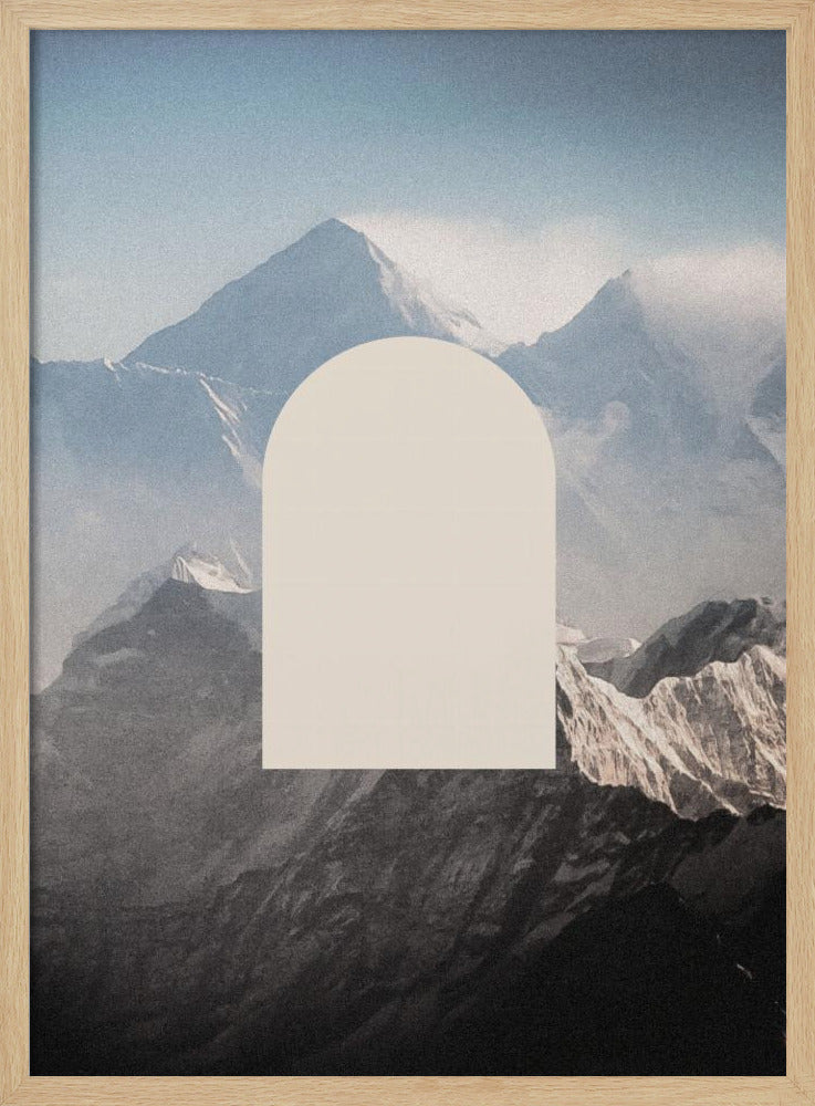 Durch das Portal blicken | Poster