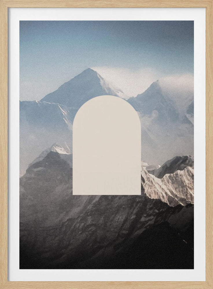 Durch das Portal blicken | Poster