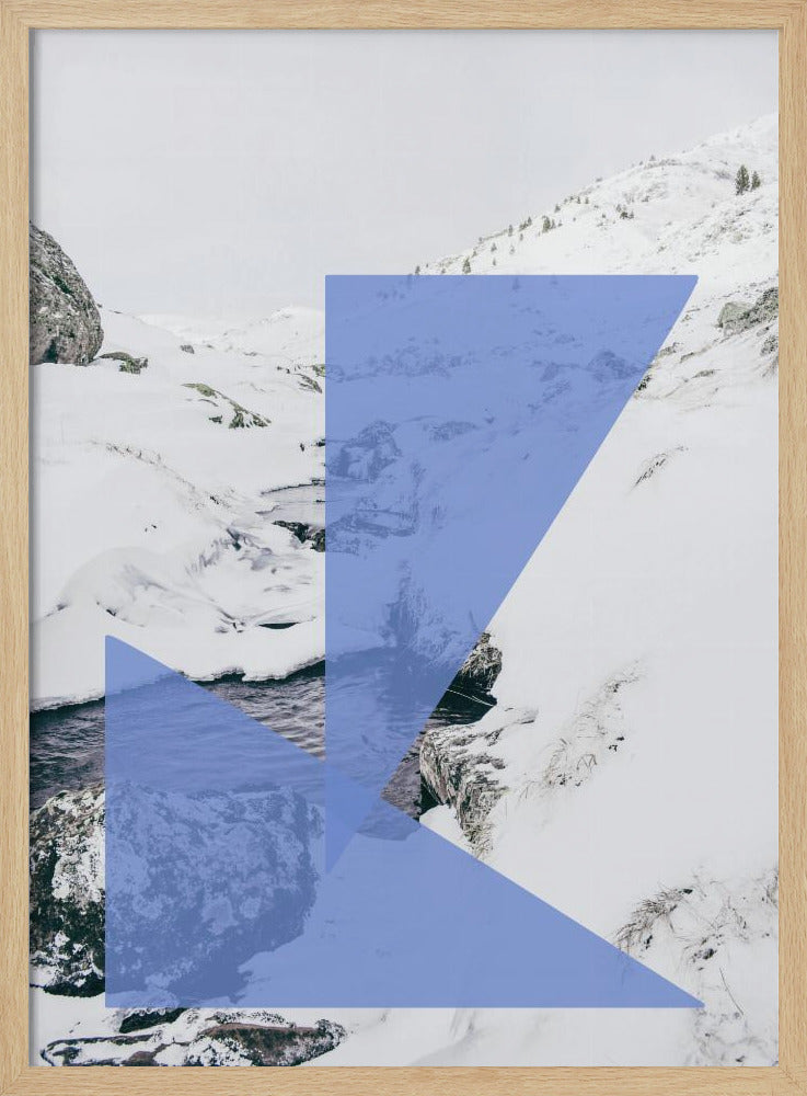 Geometrische Gelassenheit | Poster