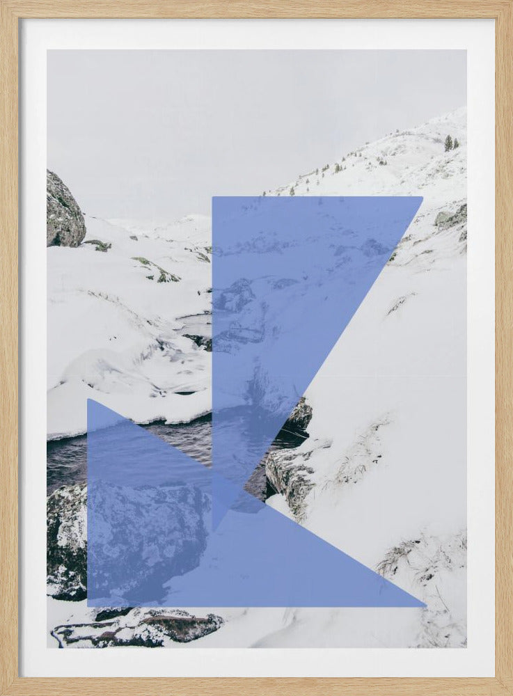 Geometrische Gelassenheit | Poster