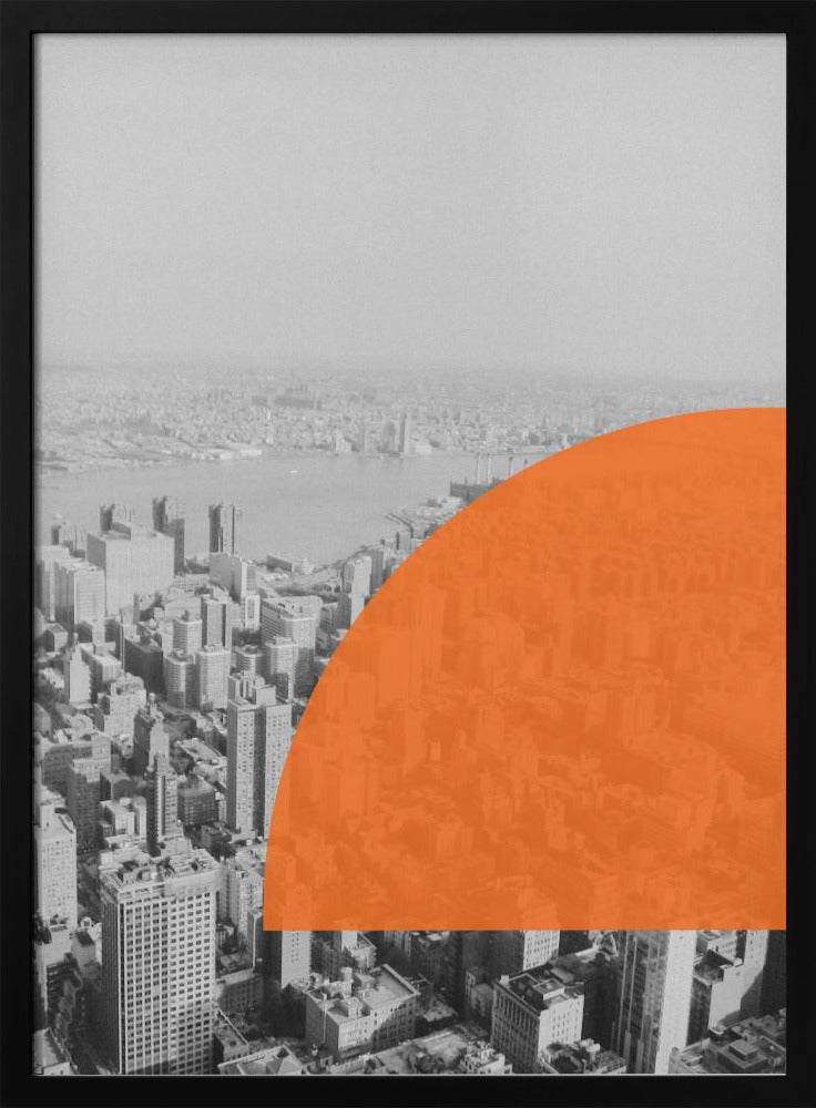 Urbane Sonnenuntergangsfarben | Poster