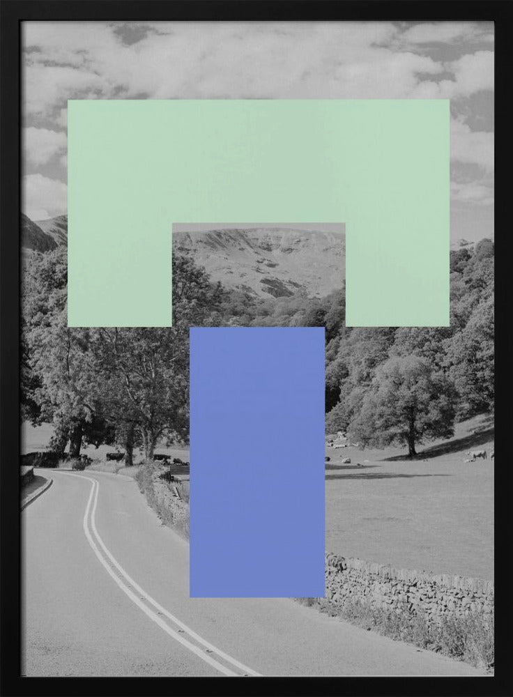 Geometric Landscape | Poster