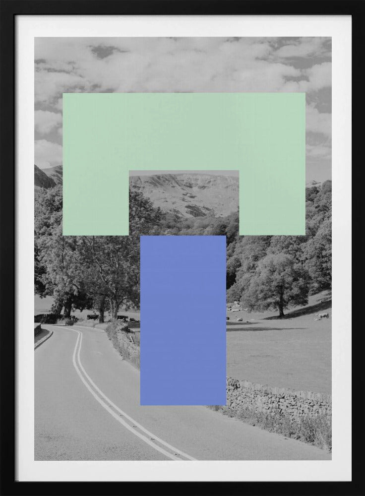 Geometric Landscape | Poster