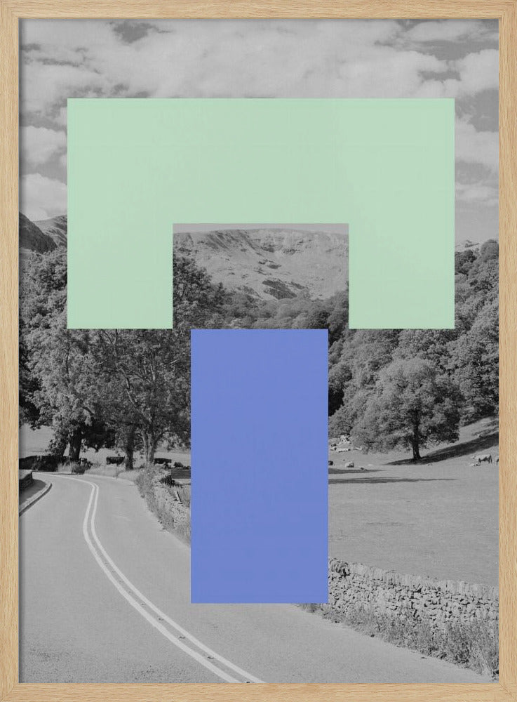 Geometric Landscape | Poster
