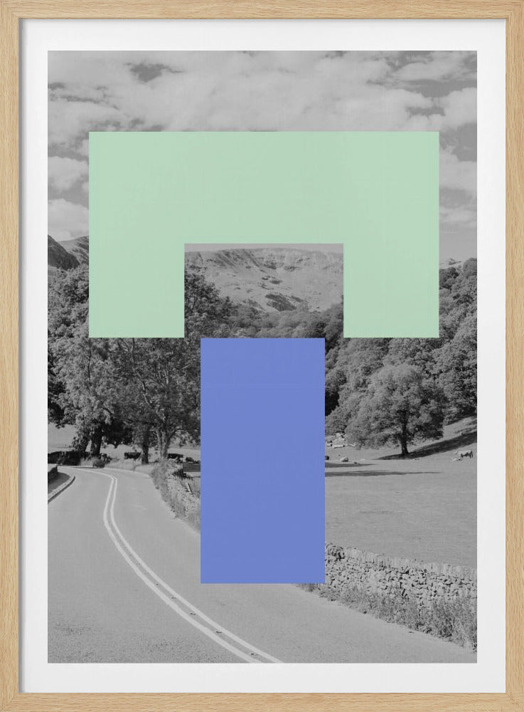 Geometric Landscape | Poster