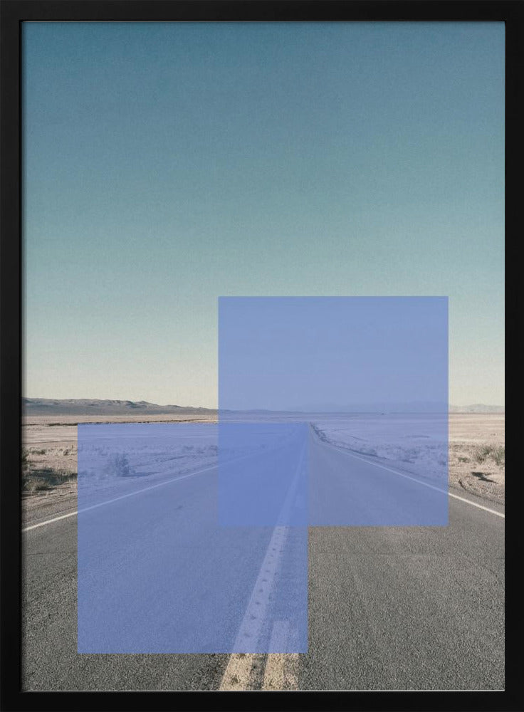 Wüstenhorizontblöcke | Poster