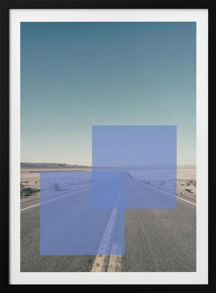 Wüstenhorizontblöcke | Poster